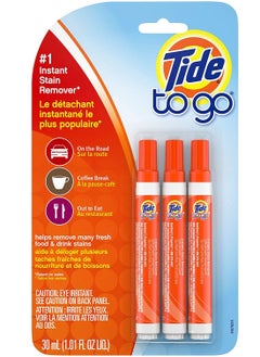 Tide Instant Stain Remover Liquid Pen 3 Count 