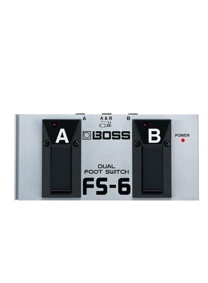 BOSS BOSS FS-6 - Dual Latch and Momentary Footswitch Pedal - Image 1