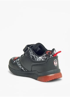MARVEL Marvel Spider-Man Print Shoes with Hook and Loop Closure  - Image 2