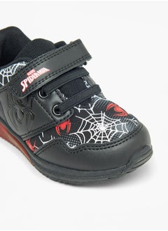 MARVEL Marvel Spider-Man Print Shoes with Hook and Loop Closure  - Image 4