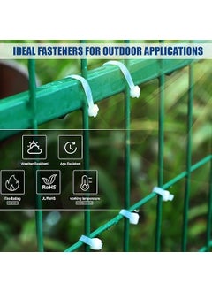TheMujtaba TheMujtaba Large Zip Ties Heavy Duty Outdoor 10 inch 100 Pack Heavy Duty Zip TiesTensile Strength Outdoor UV ResistantAwnings Tying Branches Bundling of Crops Fixed Water Pipes  - Image 2