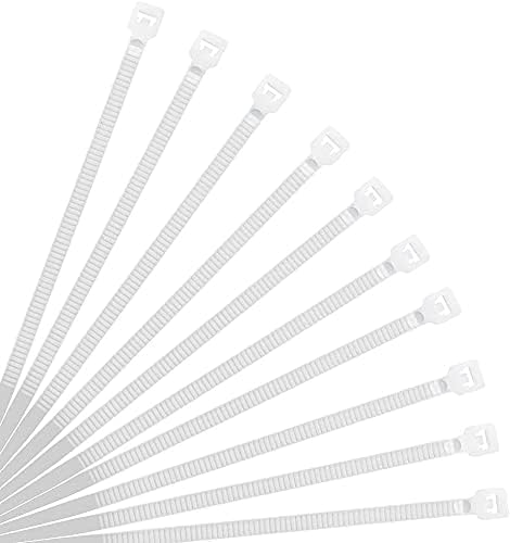TheMujtaba TheMujtaba Large Zip Ties Heavy Duty Outdoor 10 inch 100 Pack Heavy Duty Zip TiesTensile Strength Outdoor UV ResistantAwnings Tying Branches Bundling of Crops Fixed Water Pipes  - Image 1
