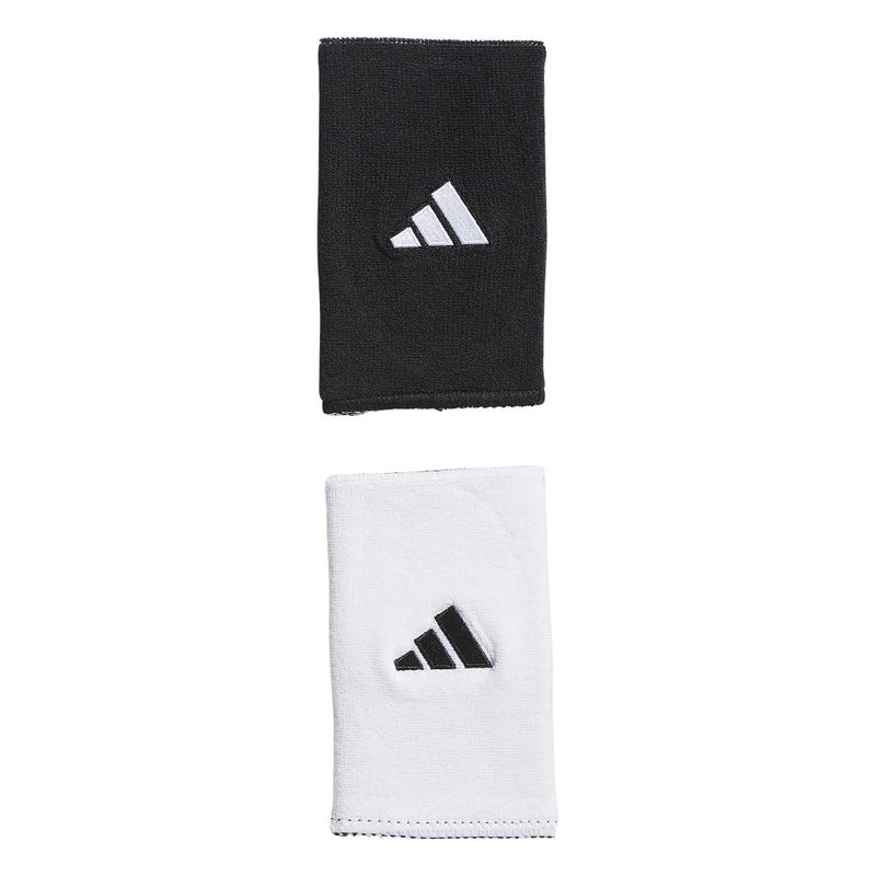 adidas Interval Reversible Wristband – Athletic Sweatband for Men and Women, Black/White/2.0/Large, One Size - Image 5