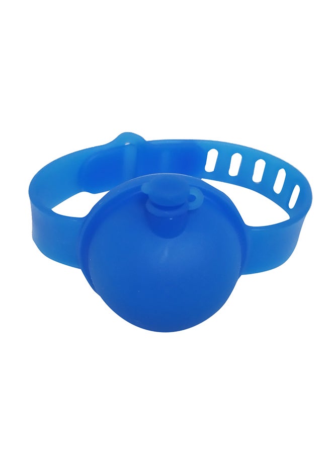 Hand Sanitizer Wrist Band With Spray Bottle Blue 30ml  - Image 1