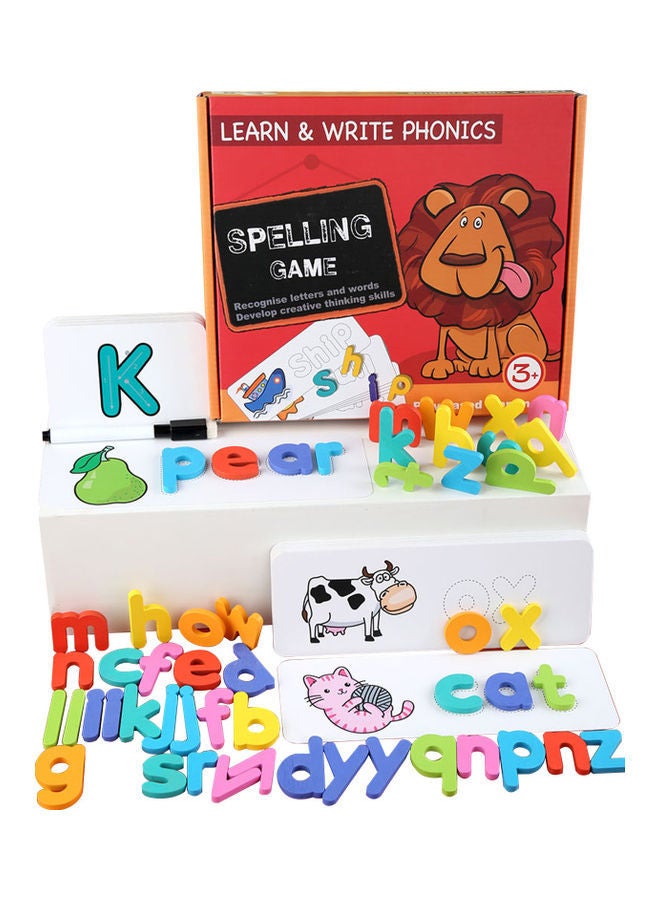 نيبمينينت لعبة تهجئة الكلمات الخشبية متعدد الألوان - Image 1