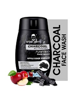 Activated Charcoal Face Wash For Men Facial Scrub Charcoal Face Wash With Apple Cider Vinegar For Pimple/Acne Control And Clear Glowing Skin