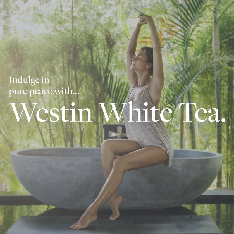 Westin White Tea Aloe Bath & Body Oil - Soothing and Invigorating Massage Oil with Aloe Extract - 8 Ounces - Image 3