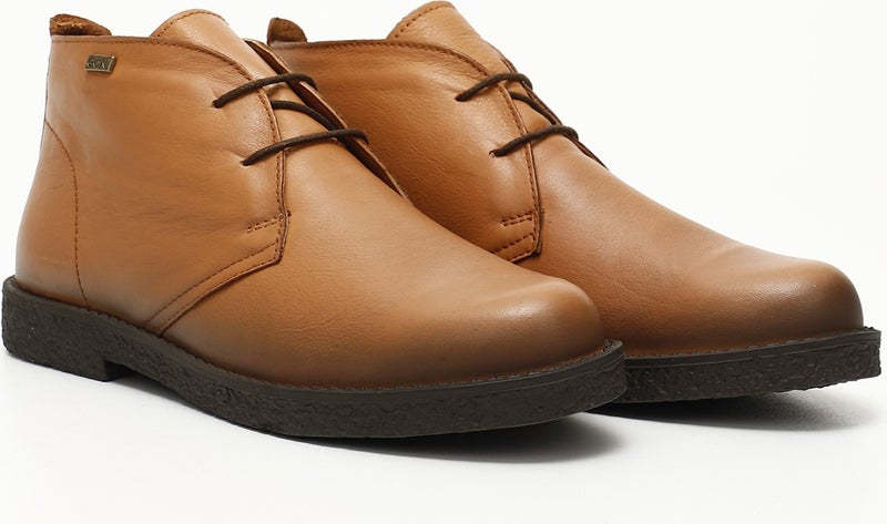 Gönderi(r) Gön Genuine Leather Oxford Mold Rubber Sole Lace-Up Women's Casual Boots 51456  - Image 3