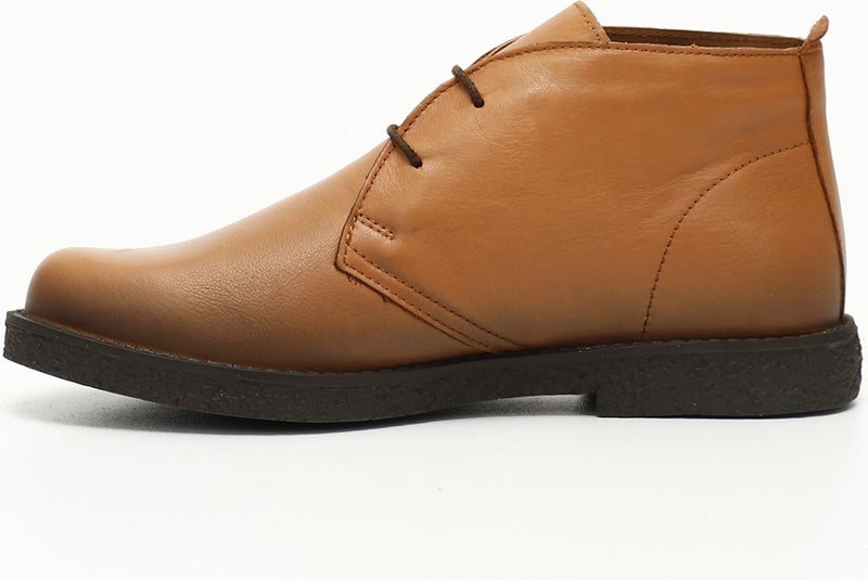 Gönderi(r) Gön Genuine Leather Oxford Mold Rubber Sole Lace-Up Women's Casual Boots 51456  - Image 4