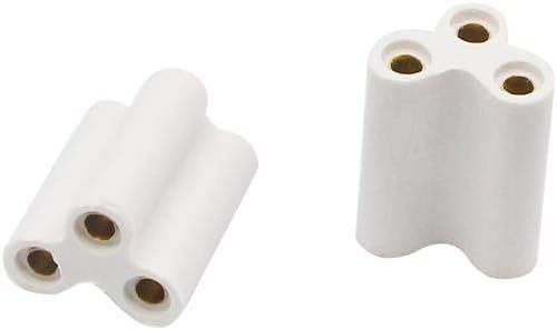 SinLoon T5 T8 LED Lamp Connector Double End 3Pin Fmeale AdapterDaylight LED Integrated Tube Iinkable Cords for LED Tube Lamp Holder Socket Fittings with Cables3Pin 205mm 20pcs - Image 3