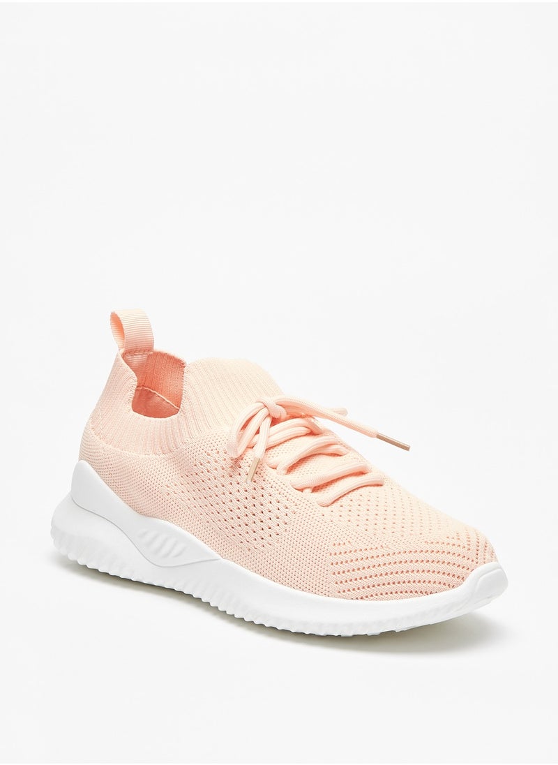 Oaklan by Shoexpress - Textured Womens' Sports Shoes with Lace Up Closure - Image 1