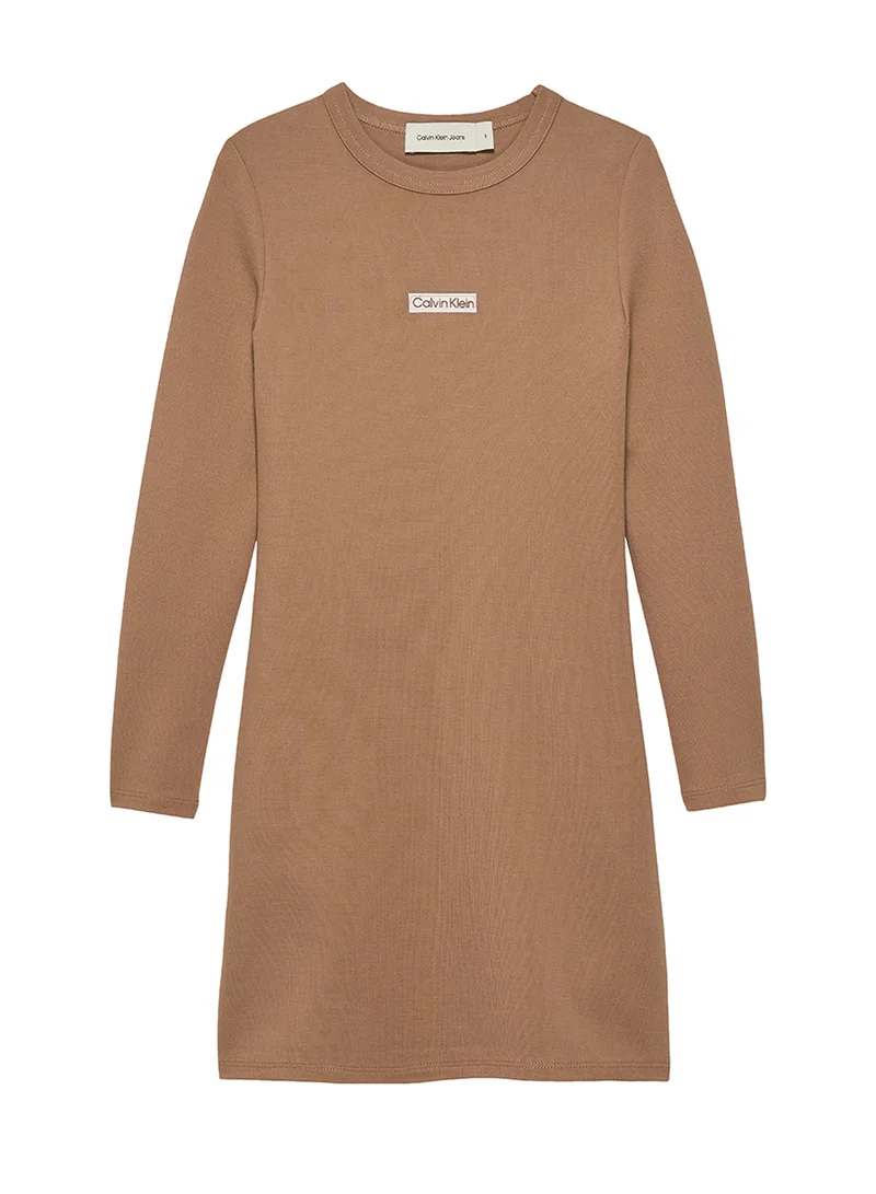 كالفن كلاين جينز Kids Logo Mini Bodycon Dress