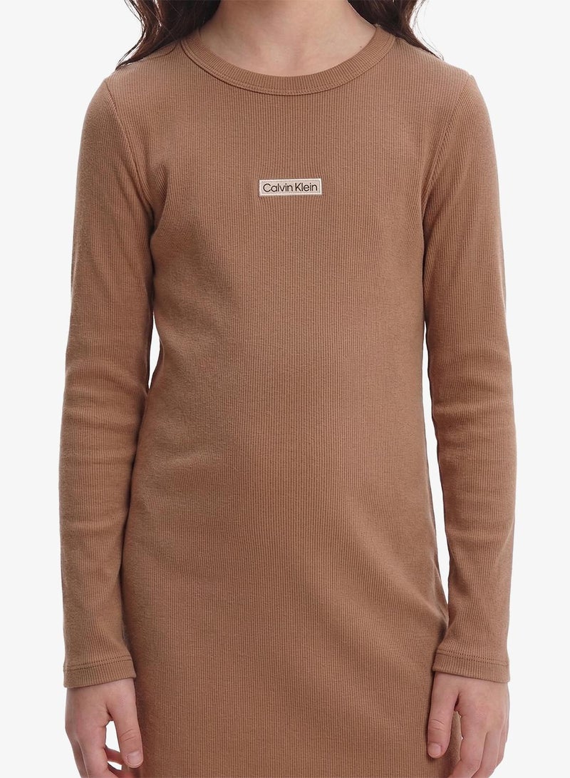 Calvin Klein Jeans Kids Logo Mini Bodycon Dress - Image 2