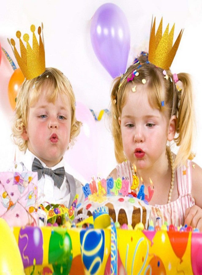 سي ام مجموعة قبعات حفلات أعياد الميلاد من كوزموس، 12 قطعة، قبعات مخروطية الشكل مزينة بأكاليل الغار مع حبال (ذهبي) - Image 5