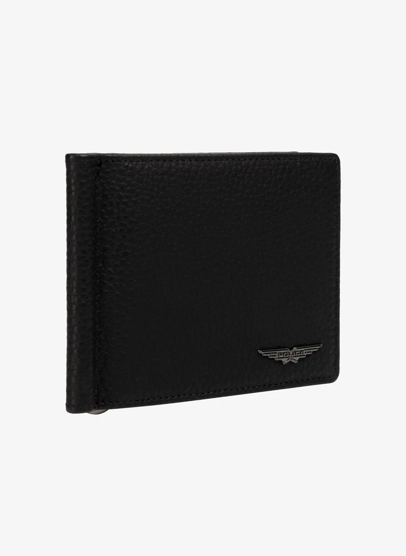 Police Police Men's Slim Leather Bifold Wallet - Marcus - Black