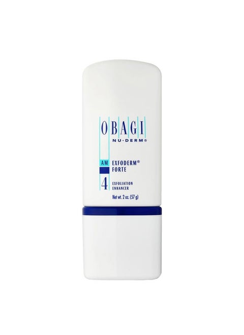 Obagi Nu-Derm Exfoderm Forte – Advanced, Lightweight Exfoliating Lotion with Glycolic and Lactic Acids (AHA) – For Normal to Oily Skin Types – 2 oz