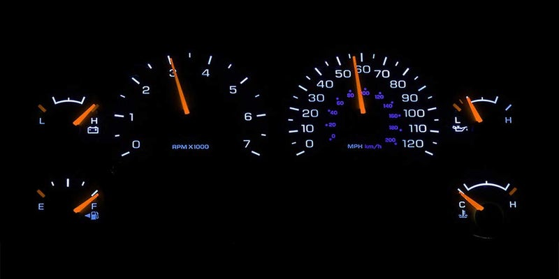 HERCOO White LED Light Bulbs for Instrument Gauge Cluster Speedometer Compatible with 2002-2006 Dodge Ram 1500 2500 3500 - Image 1