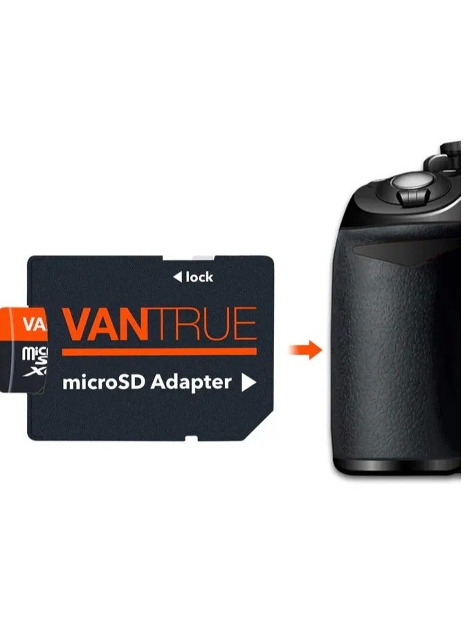 فانترو بطاقة ذاكرة فانترو بسعة 256 جيجابايت مع محول SD - Image 2