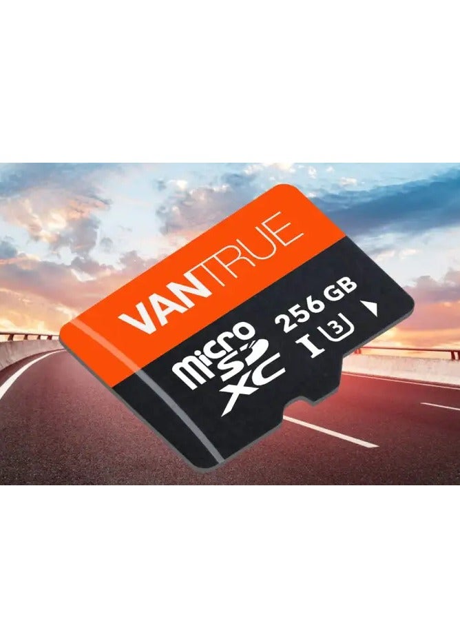 فانترو بطاقة ذاكرة فانترو بسعة 256 جيجابايت مع محول SD - Image 3