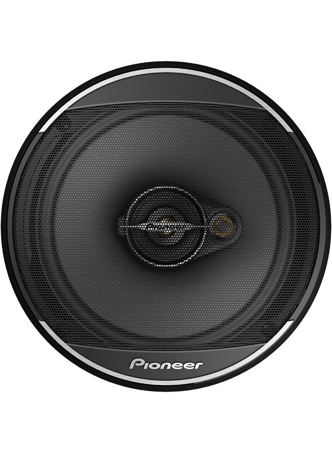 Pioneer TS-A1678S 320W Max/70W RMS 3-Way Speaker with Adapter, 6.5-Inch Diameter, Black - Image 3