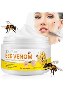 Sefudun Bee Venom Moles and Wart Removal Cream Mole and Wart Cream Easy Application and No Irritation Wart and Tag Remover Bee Venom Repair Cream Wart Treatment Cream  - Image 1