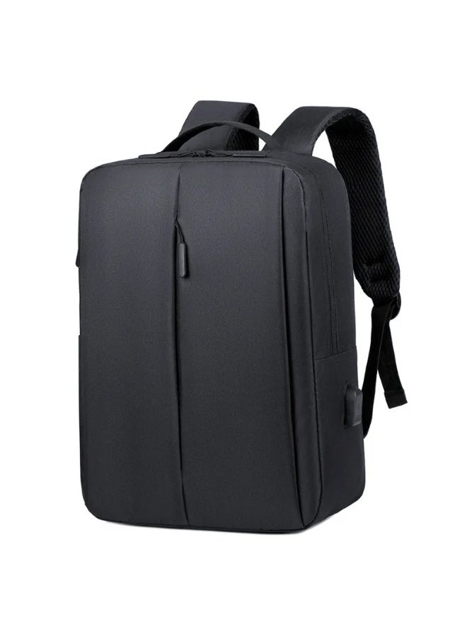 Energy case Energy Case - High Quality - Business Travel Laptop Backpack - Anti Theft Slim Laptop Bookbag with USB Charging Port for men and women College School Bag Fits 17 Inch Smart School Backpack for Boys/Girls Waterproof (black)  - Image 1