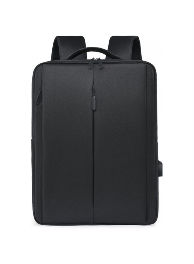 Energy case Energy Case - High Quality - Business Travel Laptop Backpack - Anti Theft Slim Laptop Bookbag with USB Charging Port for men and women College School Bag Fits 17 Inch Smart School Backpack for Boys/Girls Waterproof (black)  - Image 5