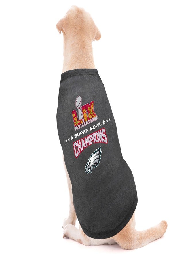 Pets First NFL 2025 Super Bowl LIX Championship Pet Tee Shirt, Durable Sporty Pet Tee, Size Large. Kansas City Chiefs VS Philadelphia Eagles NFL Champ Dog T-Shirt. Licensed NFL Winning Shirt for Dogs & Cats - Image 5