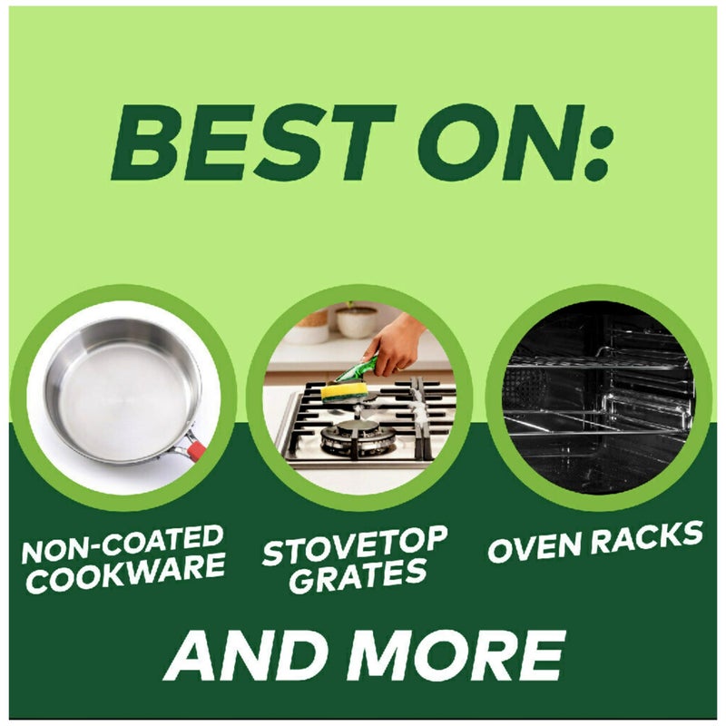 Scotch Brite Scotch-Brite Heavy Duty Dishwand Kit, Includes 1 Wand & 7 Refill Pads, Keep Hands Out of the Mess - Image 4