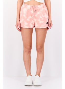 THE NORTH FACE Women Brand Logo Basic Short, Rose Pink  - Image 1