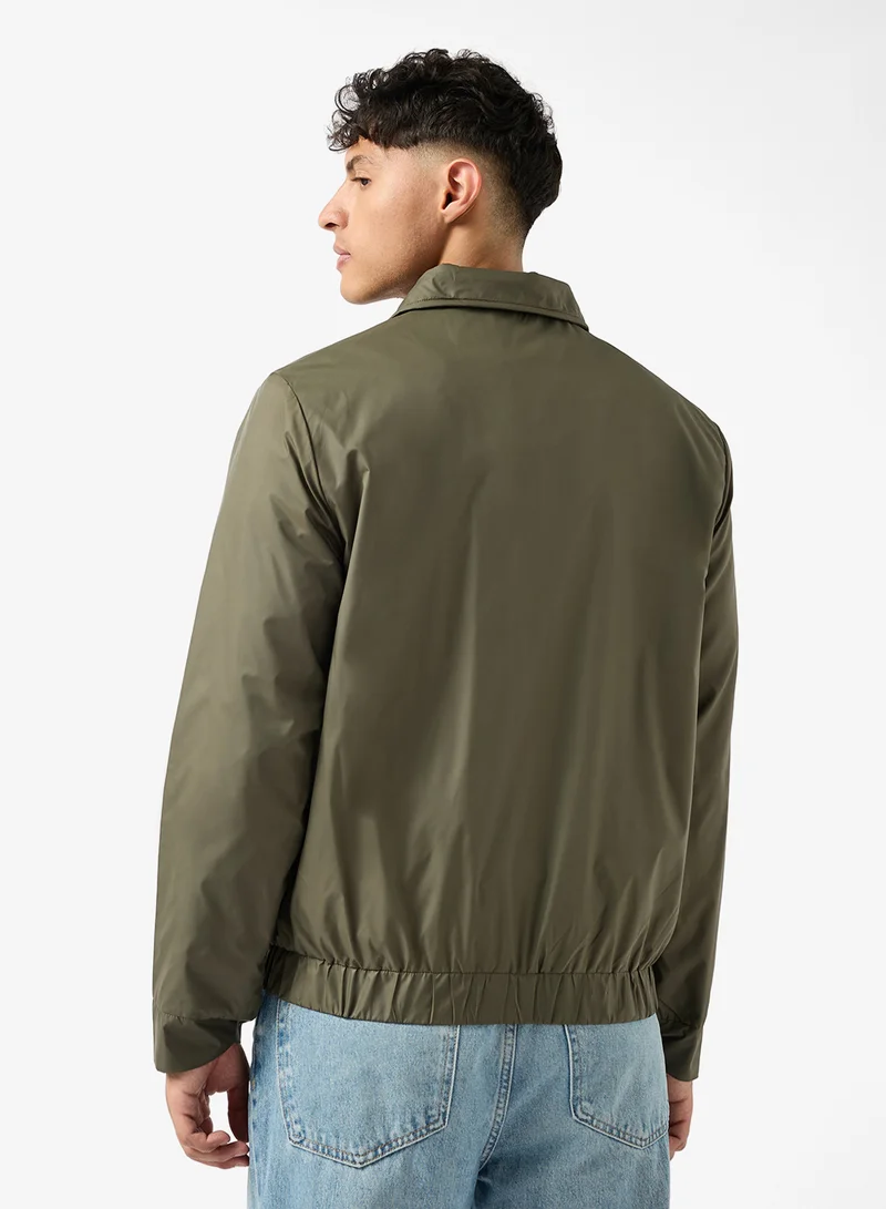 سفنتي فايف Harrington Zip Through Bomber Jacket
