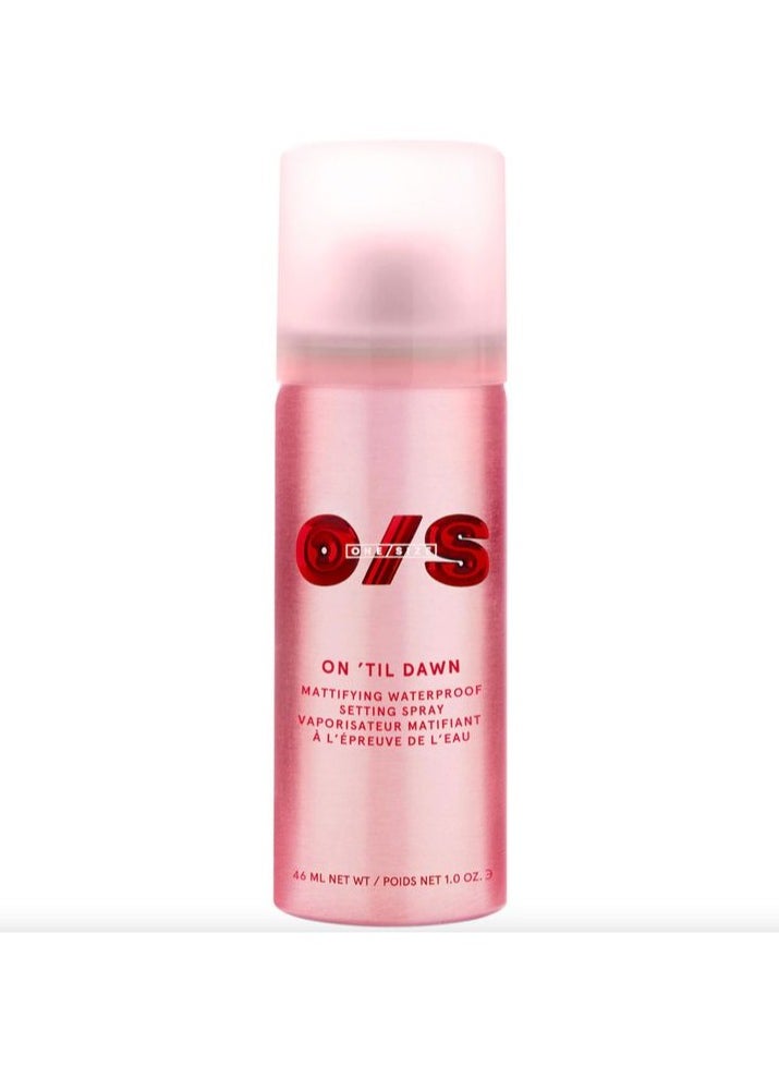 one size mattifying waterproof setting spray 46ml
