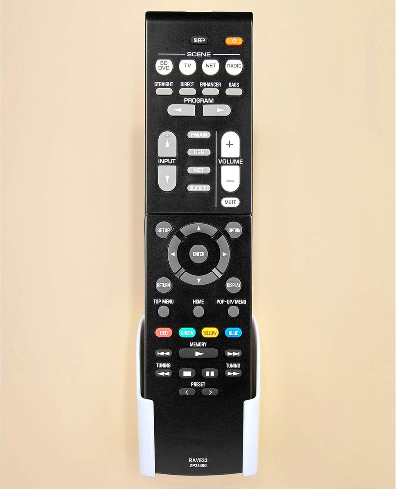 CHOUBENBEN Replacement for Yamaha Receiver Remote Control RAV532 ZP35480 fits RX-V383 RX-V379 HTR-3068 - Image 2
