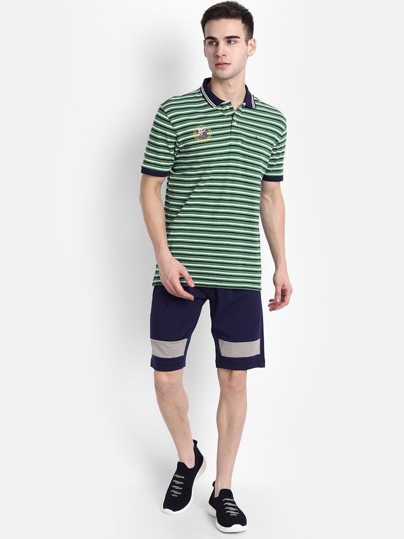 amswan COTTON RICH LYCRA PRINTED SHORTS - Image 5