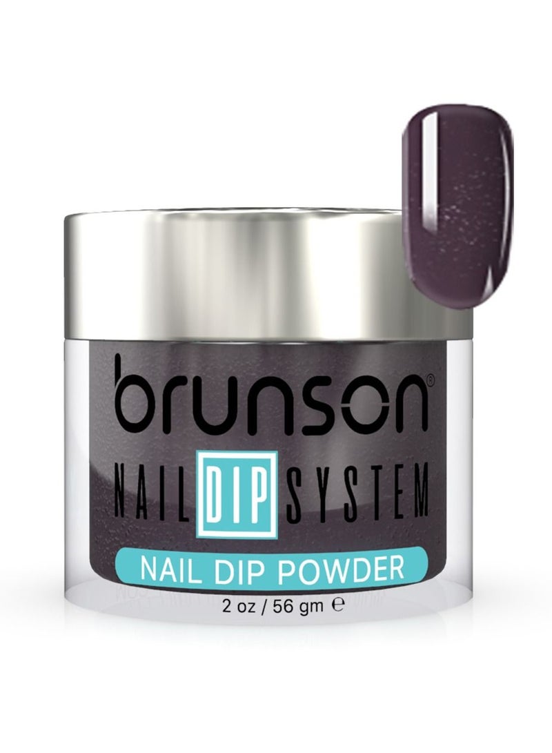 brunson Nail Dipping Powder 56gm, No Nail Lamp Needed for Curing French Nail Art Powder for nail dip & buff system