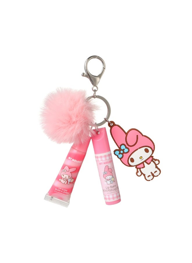 Miniso Keep lips soft and cute with this My Melody lip care keychain for kids. 