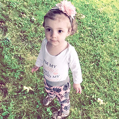 Renotemy Infant Baby Clothes Girl Newborn Outfits Long Sleeve Romper Pants Set 0-3 Months Baby Girl Clothes Outfit Sets - Image 3