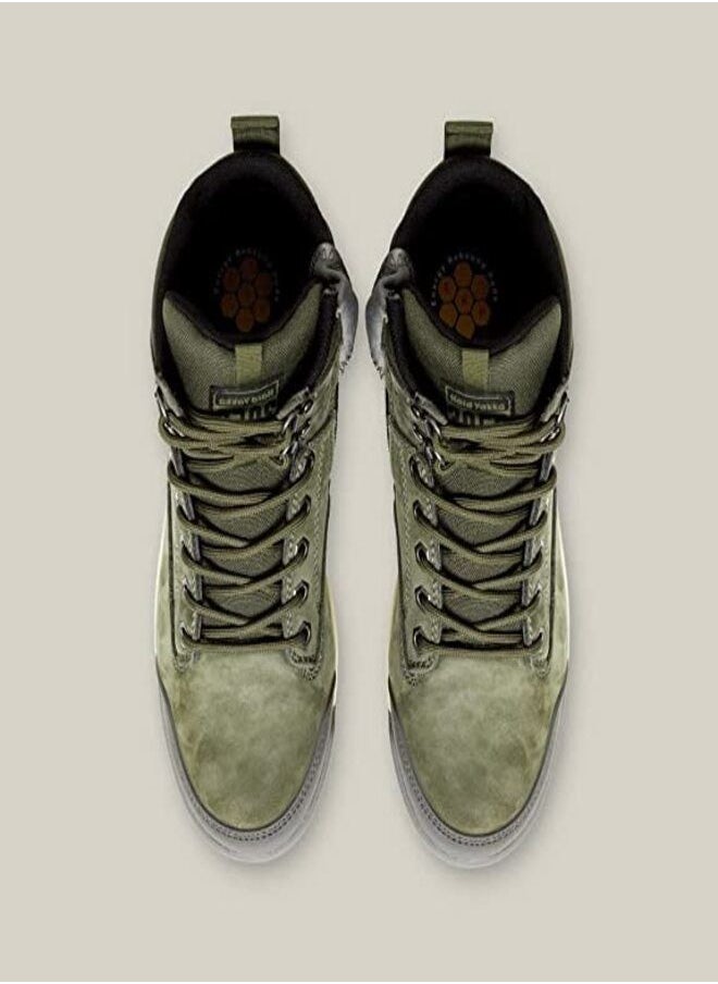 Hard Yakka - Hard Yakka 3056 Lace Zip Safety Boot, Olive  10 UK - Image 1