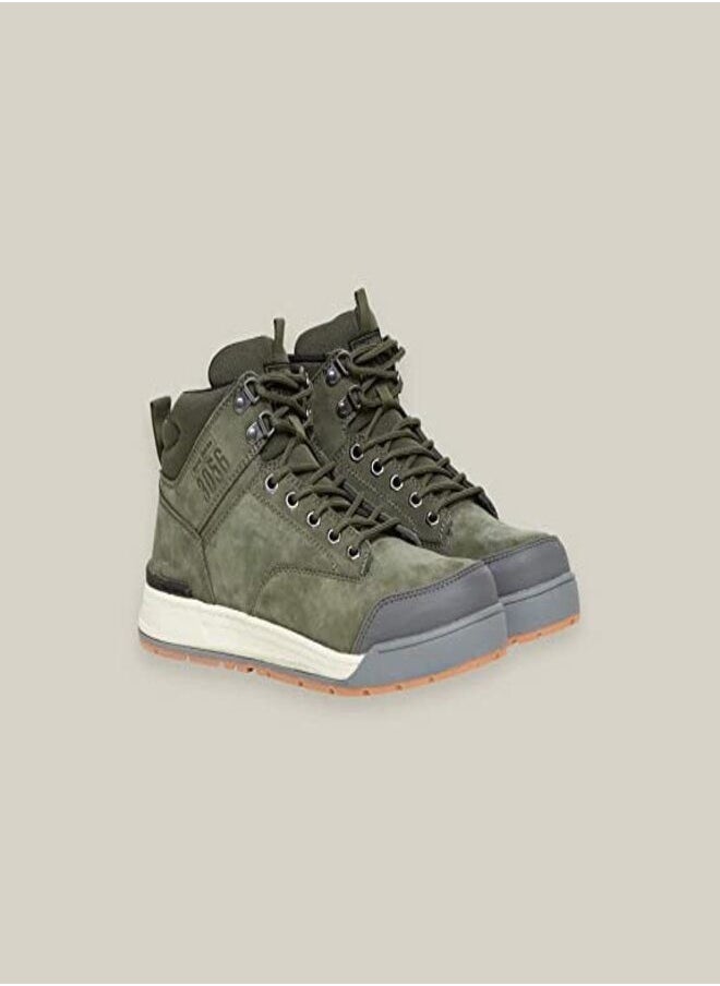 Hard Yakka - Hard Yakka 3056 Lace Zip Safety Boot, Olive  10 UK - Image 1