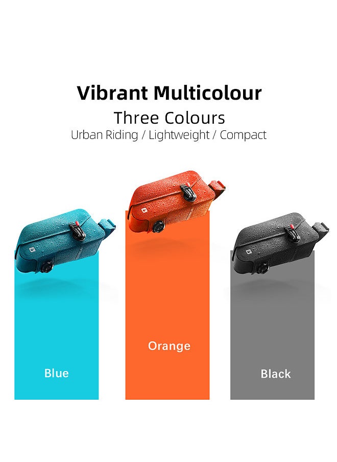 Rhinowalk 2L Waterproof Bicycle TopTube Bag Magnetic Bike Bag Bicycle Front Bag Compact Size Quick Release Buckle Cycling Bag Road Bike Accessories  - Image 3