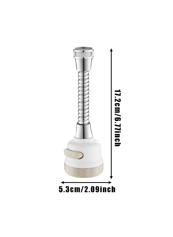 360 Degree Swivel Sink Aerator Adapter Set Kitchen Sink Faucet Adapter to Garden Hose, Water Filter - Image 2