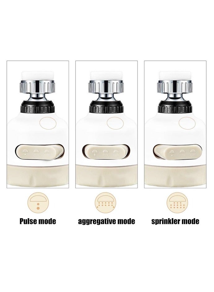 360 Degree Swivel Sink Aerator Adapter Set Kitchen Sink Faucet Adapter to Garden Hose, Water Filter - Image 3