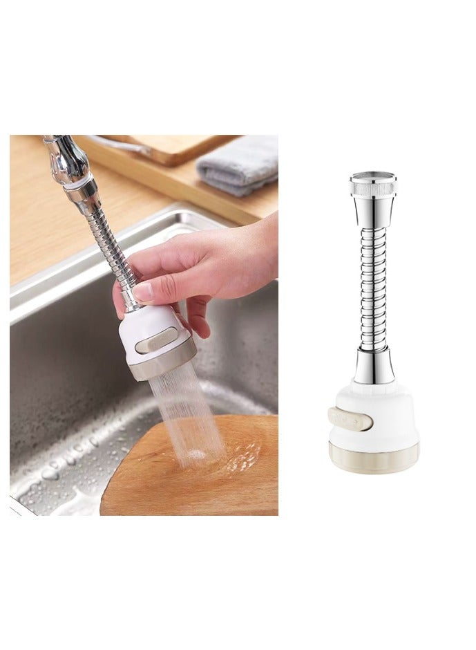 360 Degree Swivel Sink Aerator Adapter Set Kitchen Sink Faucet Adapter to Garden Hose, Water Filter - Image 1