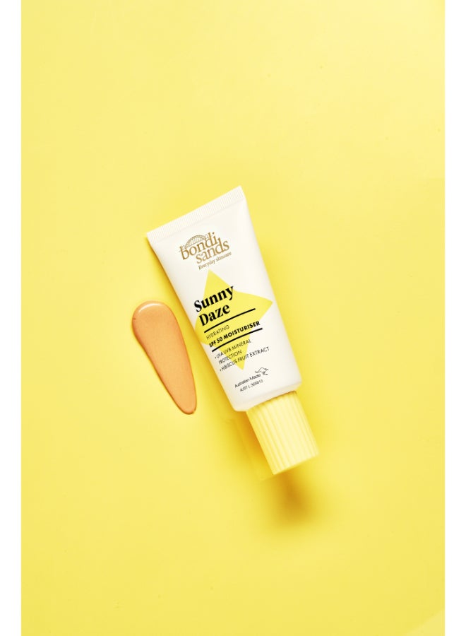 BONDI SANDS مرطب الوجه بوندي ساندز ساني دايز 50 جرام – حماية عالية للبشرة الحساسة للشمس، فيتامين E و SPF 50، درع الزنك لتخفيف حروق الشمس 50 جرام - Image 4
