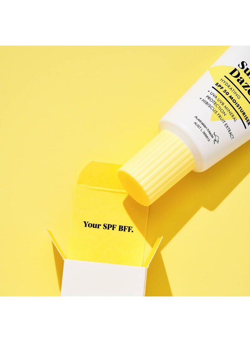 BONDI SANDS مرطب الوجه بوندي ساندز ساني دايز 50 جرام – حماية عالية للبشرة الحساسة للشمس، فيتامين E و SPF 50، درع الزنك لتخفيف حروق الشمس 50 جرام - Image 5