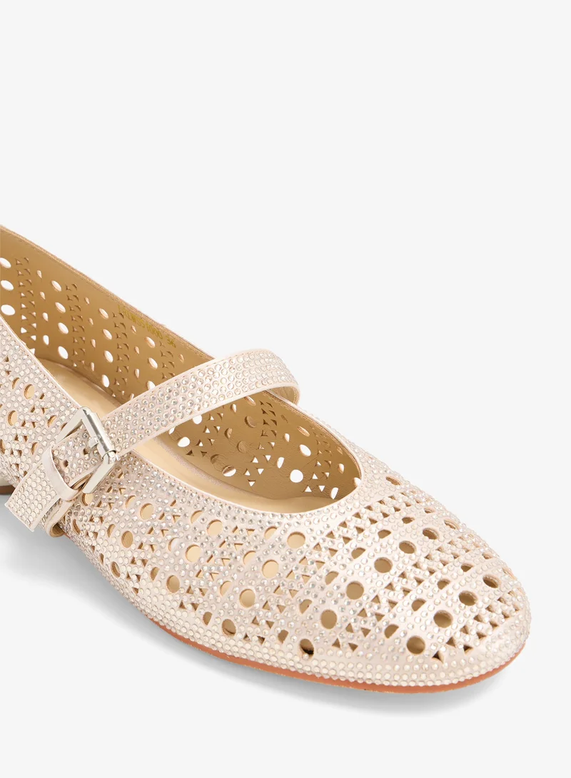 LORIANNE  Tharini - Crystal Ballerinas for Women | Best Price UAE