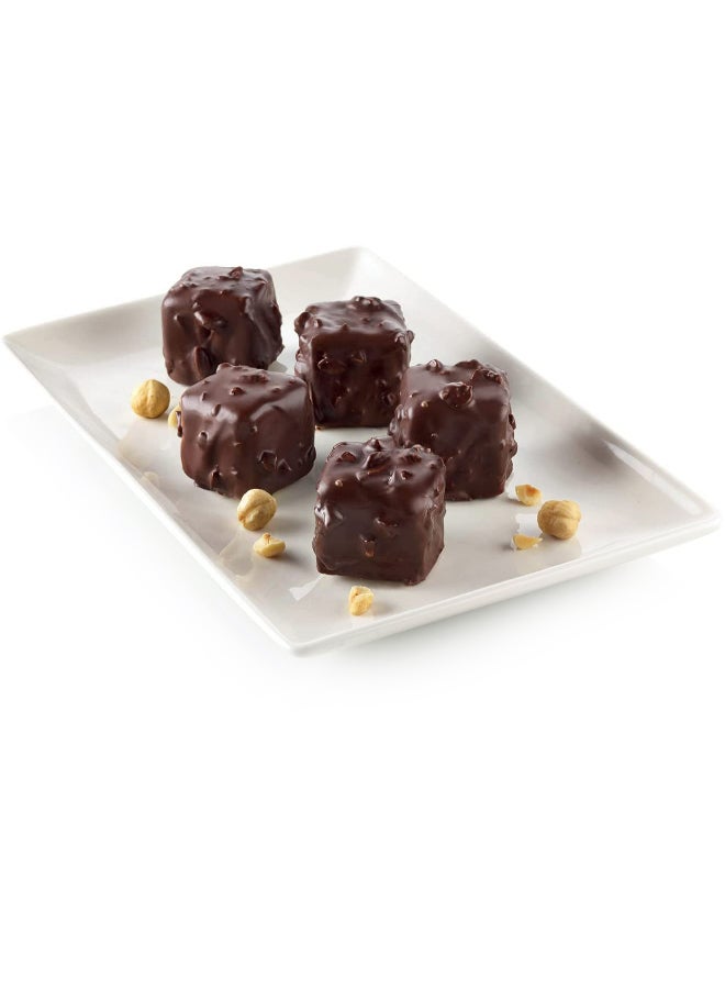 15-Cavity Classic Mini Cube Mould Rouge Brique 630ml - Image 2