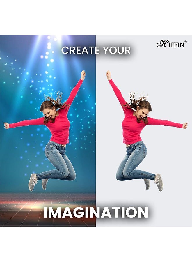 HIFFIN Renewed - Hiffin 8 x 12 FT White LEKERA Backdrop for Photography Studio - Image 3