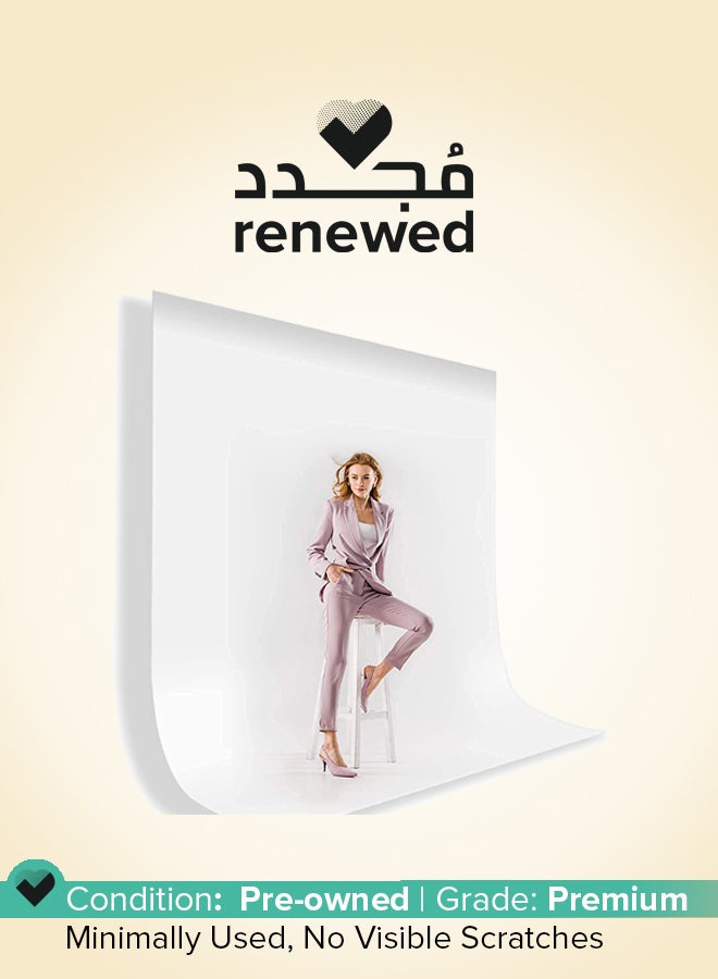HIFFIN Renewed - Hiffin 8 x 12 FT White LEKERA Backdrop for Photography Studio - Image 1