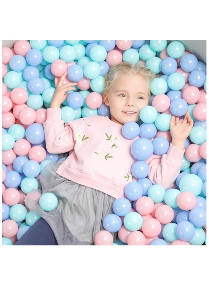 LIXADA 50-Piece Soft Ocean Pit Toy Balls Play Set Multicolored For Babies Kids Children Soft Plastic Birthday Parties Events Playground Games Pool  Age Group 1+ Years - Image 1